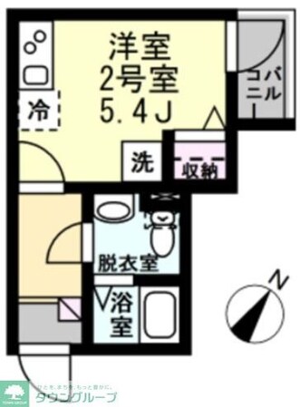 ベイルーム妙蓮寺の物件間取画像